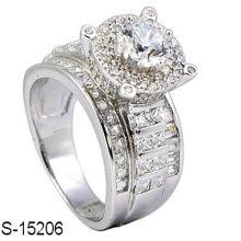 Новые ювелирные изделия стерлингового серебра 925 кольцо с бриллиантом